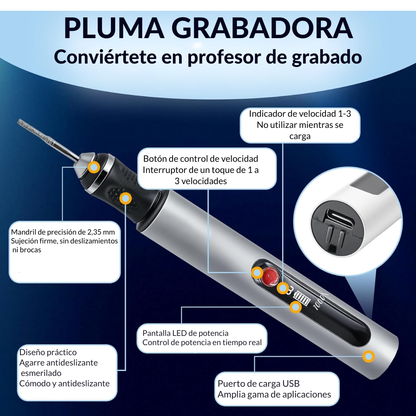 Vexo™ Lápiz Grabador Eléctrico